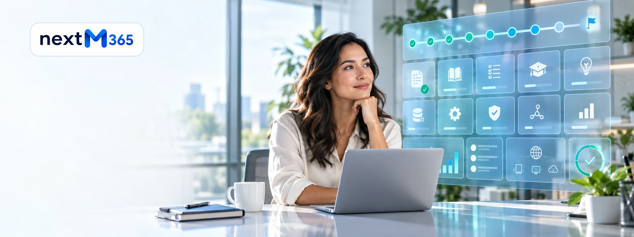 365 Days of Copilot Studio learning series hero showing a structured AI agent learning roadmap