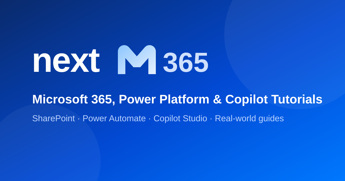 Today Power Fx Function | nextM365