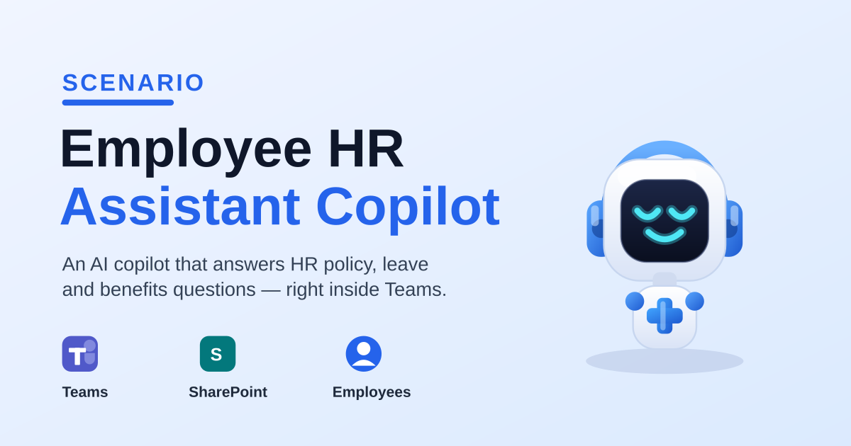 Employee HR Assistant Copilot: A Real-World Copilot Studio Scenario