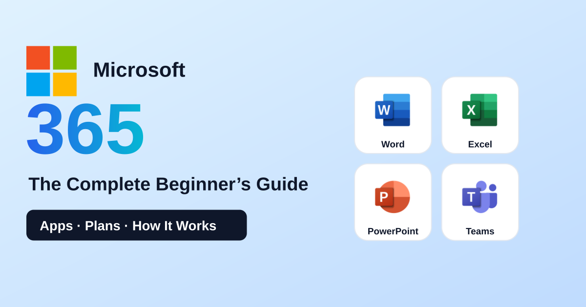 What Is Microsoft 365? A Complete Beginner’s Guide to Apps & How It Works article image